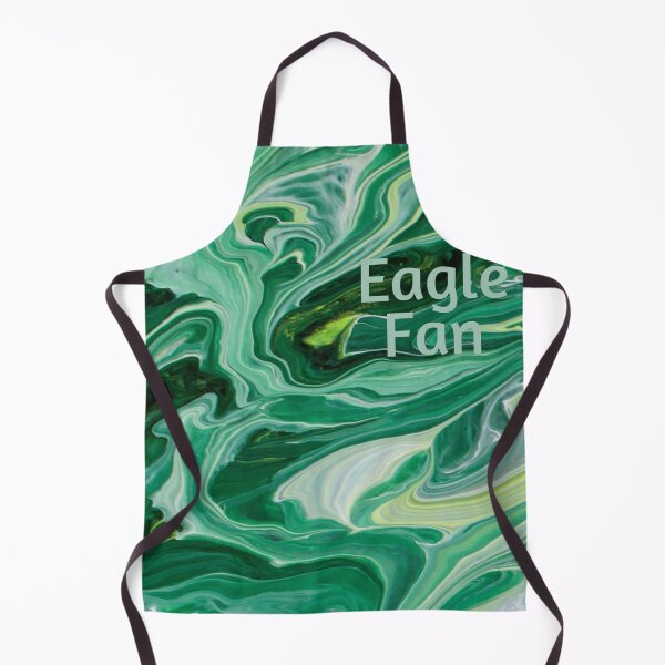 Item preview, Green & Black + Eagle Fan - Team Colors - jdp-01-14-0004 designed and sold by ANomadDesigns.