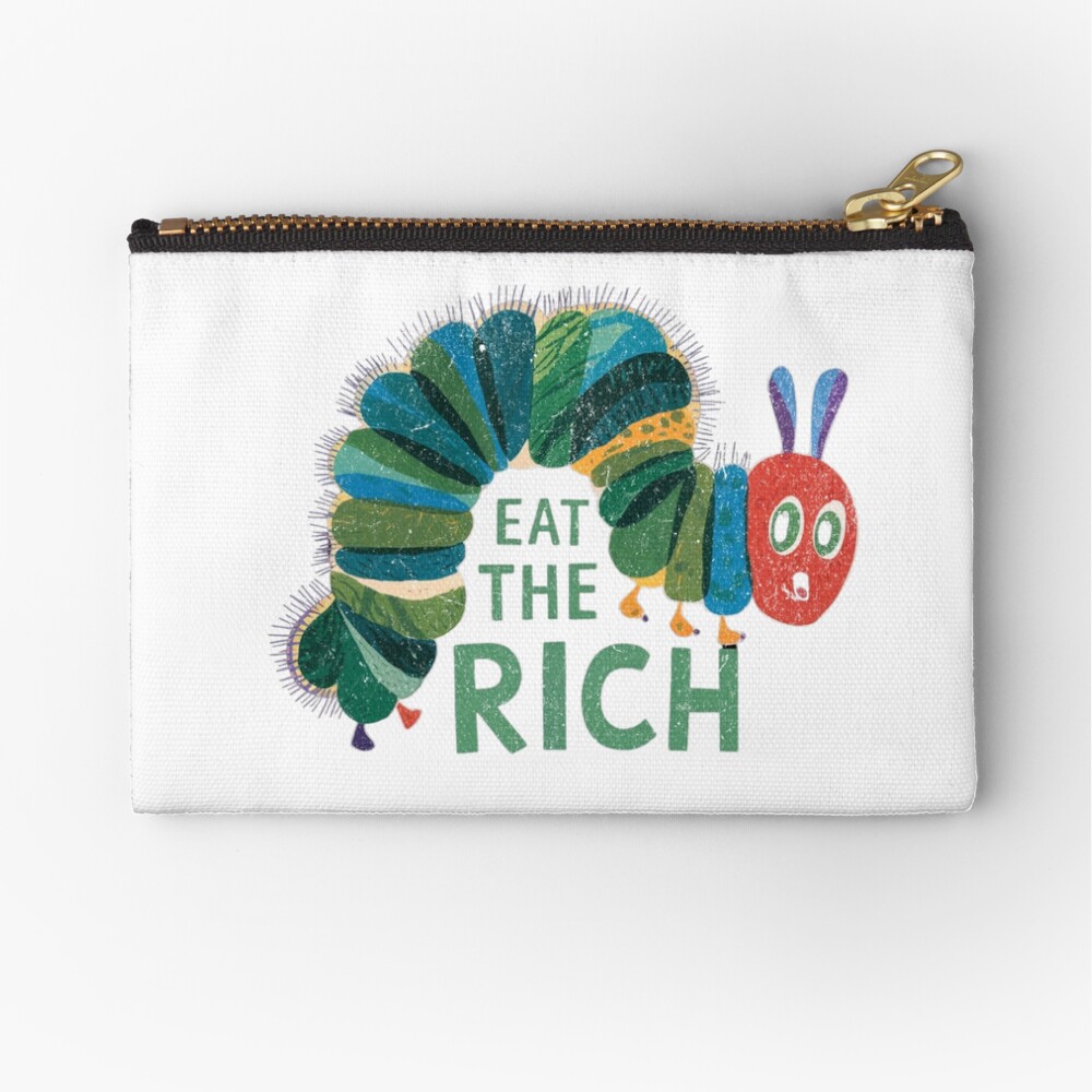 Eat the Rich Hungry Caterpillar Vintage Tee Tote Bag