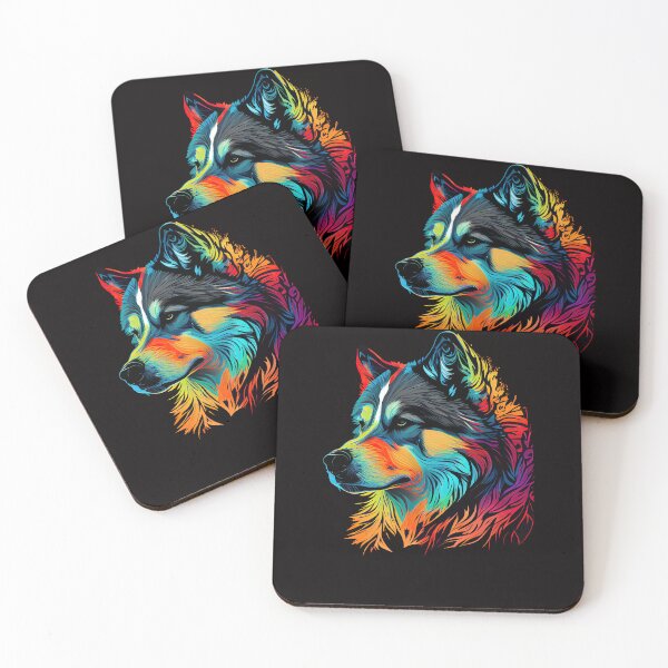 Item preview, Siberian Husky Lover Pop Art Design  designed and sold by adsman68.
