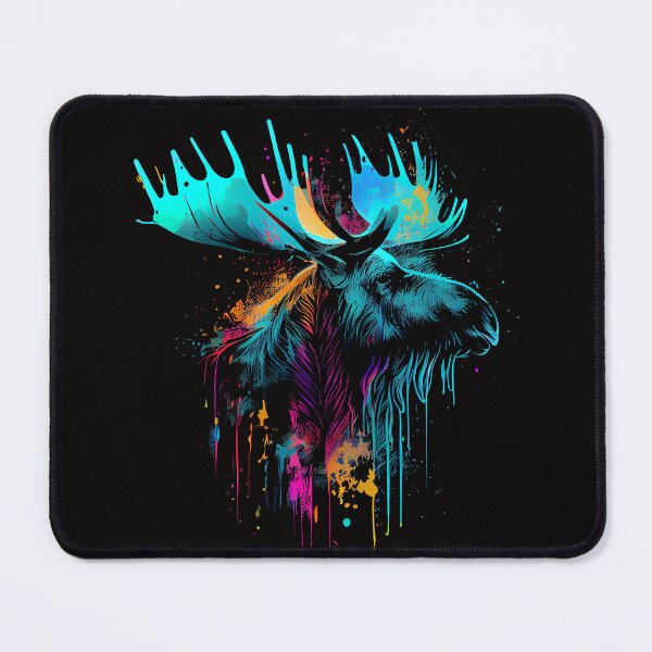 Item preview, Moose Lovers Pop Art Design designed and sold by adsman68.