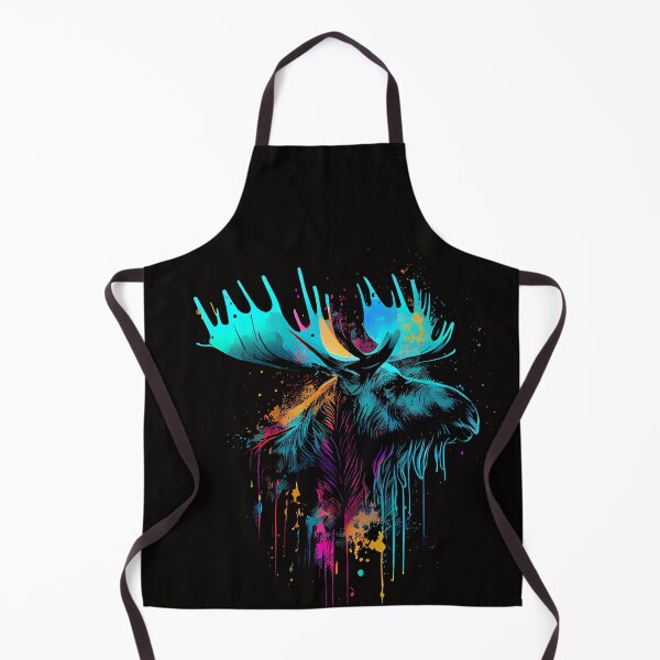 Item preview, Moose Lovers Pop Art Design designed and sold by adsman68.