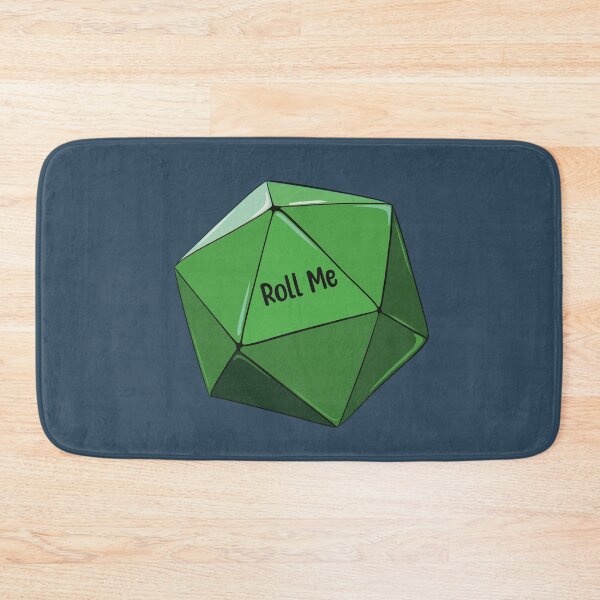 Item preview, Green Roll Me Dice Art designed and sold by Skull Fern.