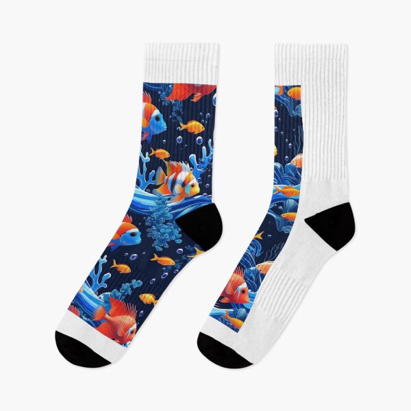 Item preview, nemo fish swimming ocean corals designed and sold by Flashmarkett.