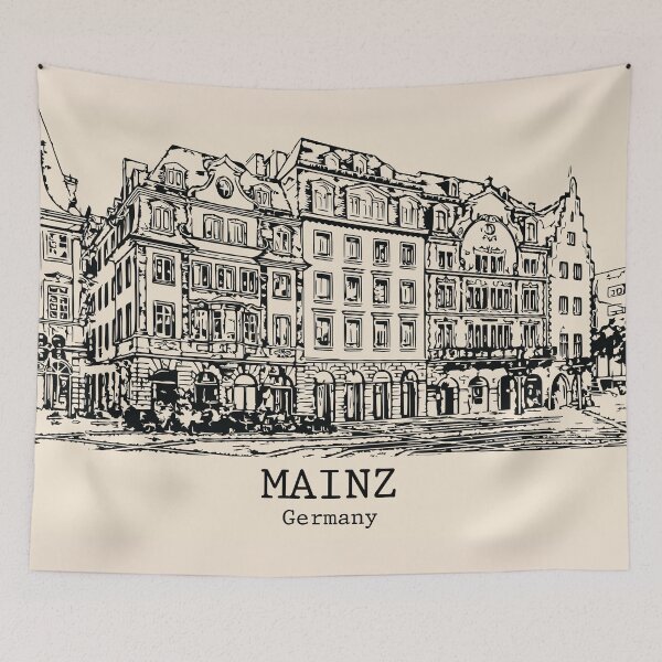 Item preview, Mainz - Germany designed and sold by Lakeric Cityscapes.