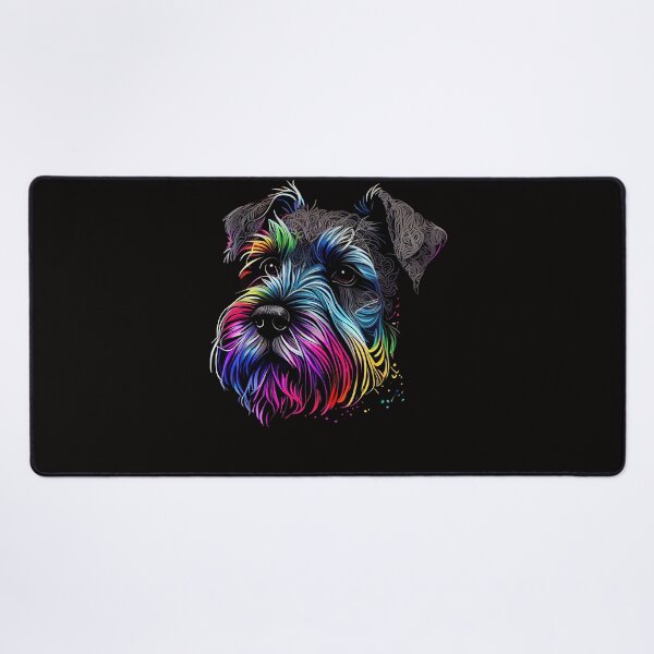 Item preview, Mini Schnauzer Lovers Pop Art Design designed and sold by adsman68.