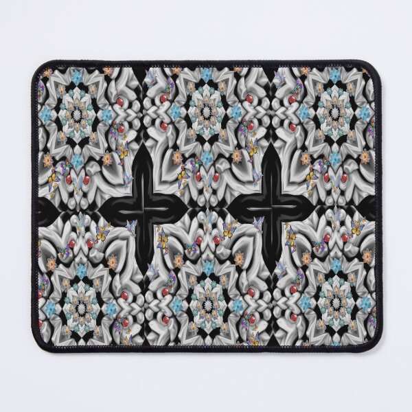 Item preview, geometric flower pattern designed and sold by Artisfunforme.