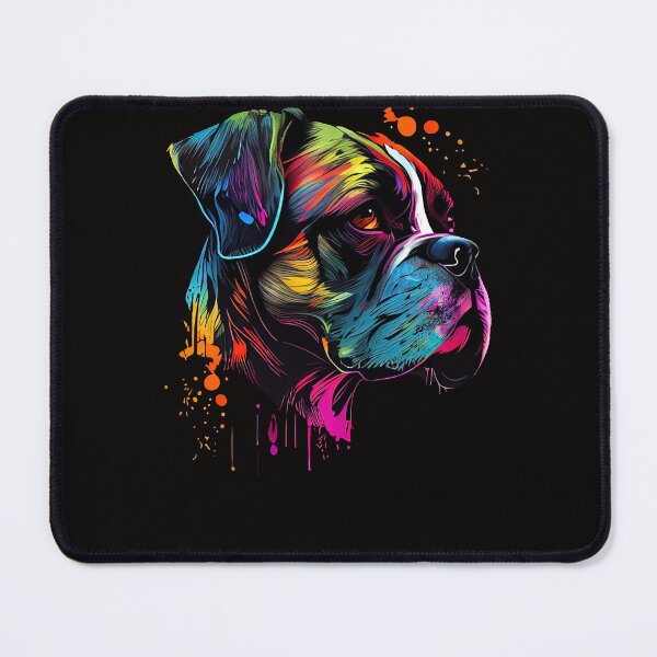 Item preview, Boxer Dog Lovers Pop Art Design designed and sold by adsman68.