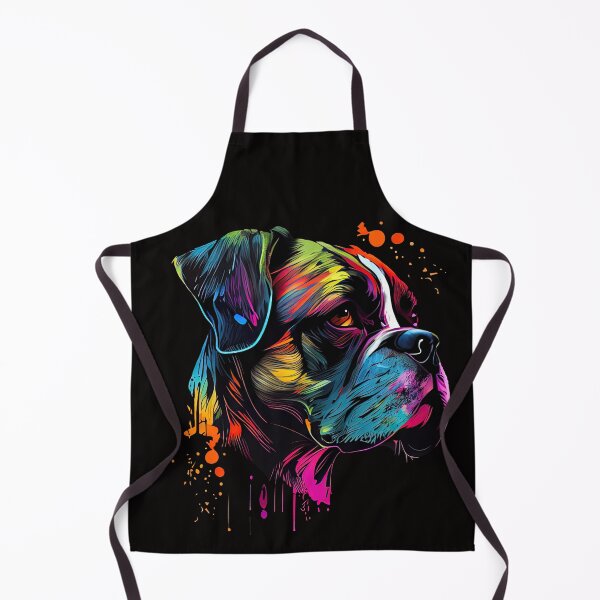 Item preview, Boxer Dog Lovers Pop Art Design designed and sold by adsman68.