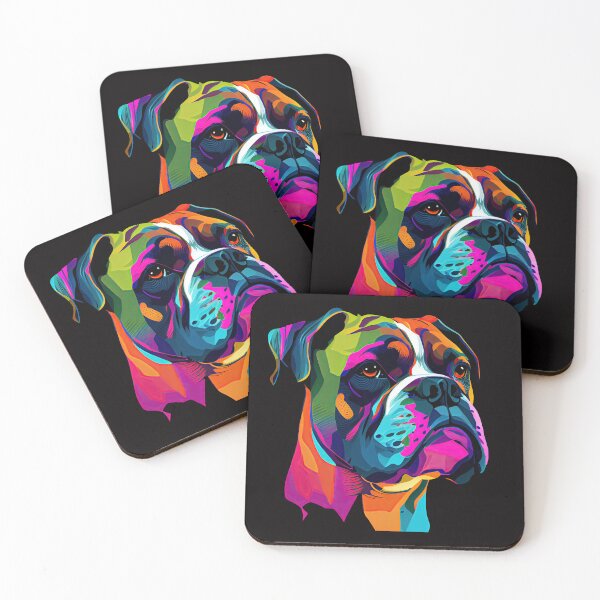 Item preview, Boxer Dog Lovers Pop Art Design designed and sold by adsman68.