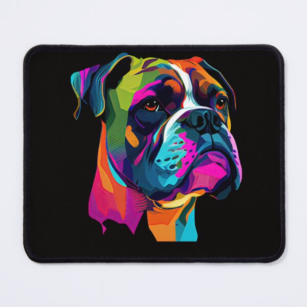 Item preview, Boxer Dog Lovers Pop Art Design designed and sold by adsman68.