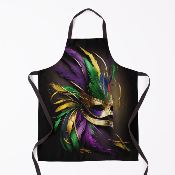 Item preview, Elegant Feathered Mardi Gras Mask designed and sold by KeeganCreations.