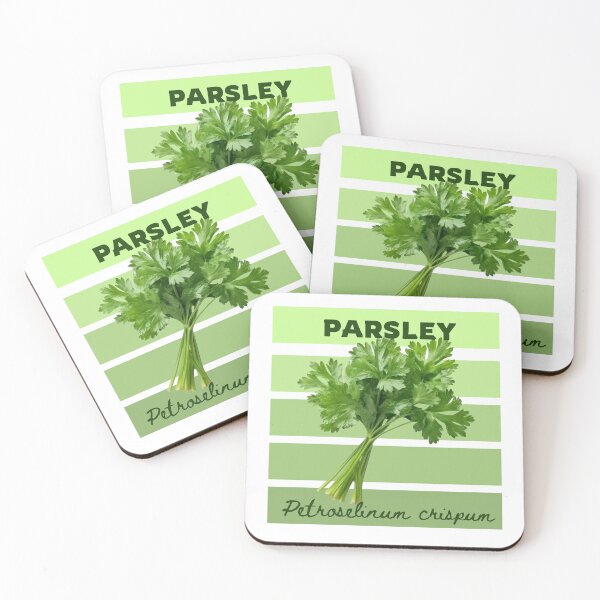 Item preview, Parsley botanical name t-shirt designed and sold by Reflect Yourself Tees.