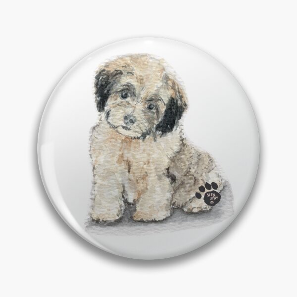 Item preview, Zuchon Original Dog Art designed and sold by bungalowhouse.