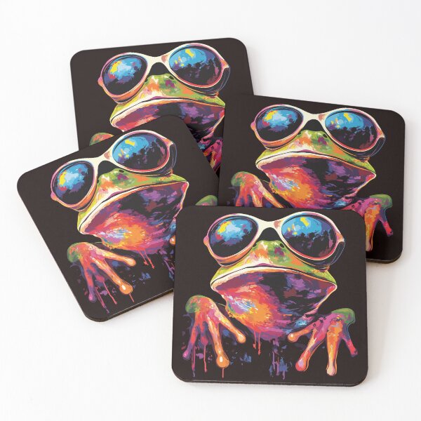 Item preview, Funny Frog Lovers Sunglasses Pop Art Design designed and sold by adsman68.