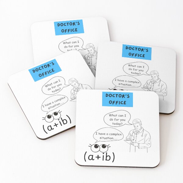 Item preview, Complex Number goes to the Doctor's designed and sold by XYZish.