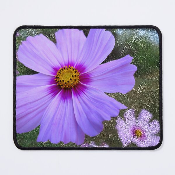 Item preview, Violet Daisy With Shiny Textured Background designed and sold by BostonArcImage.