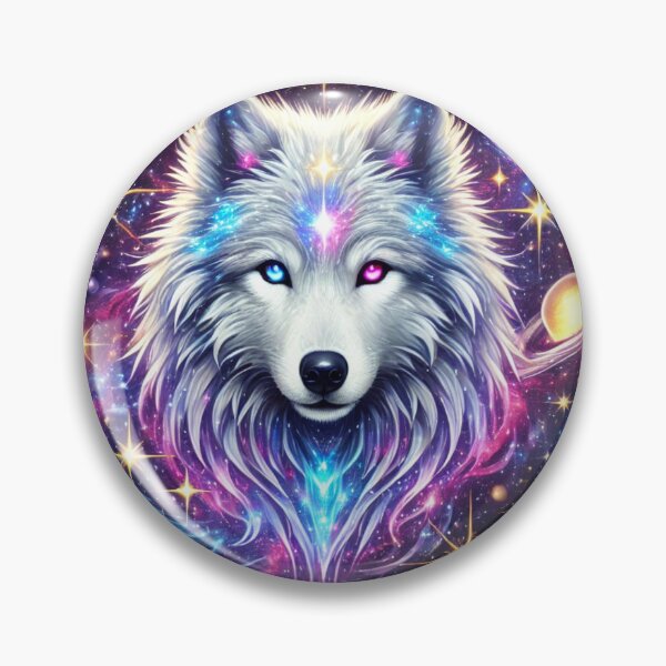 Item preview, Celestial Guardian: Cosmic Wolf Design designed and sold by Nauert's.