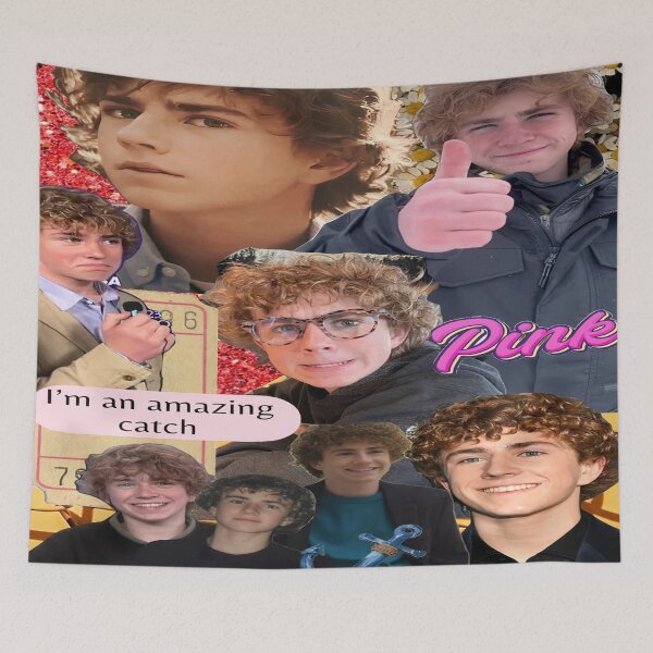 Item preview, Percy Jackson walker scobell Collage designed and sold by TribeMystic.