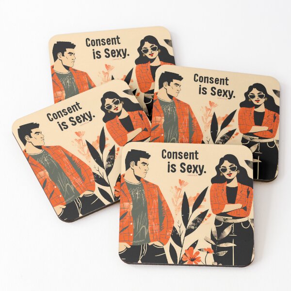 Item preview, CONSENT IS SEXY: NOPE designed and sold by AHumanInTheLoop.