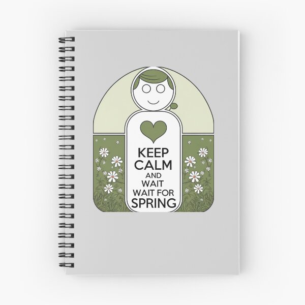 Item preview, Keep Calm and Wait for Spring designed and sold by TeeGrit.