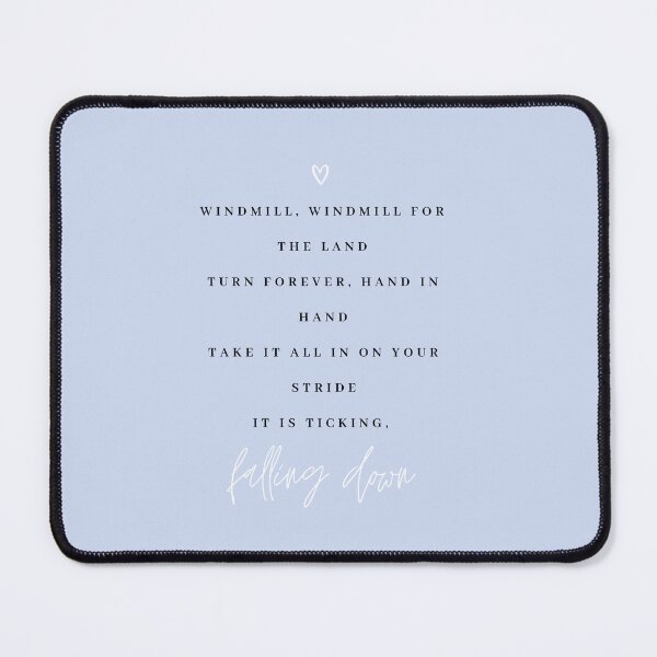 Item preview, Feel Good Inc Lyrics Print designed and sold by Femme Pastel Collective.
