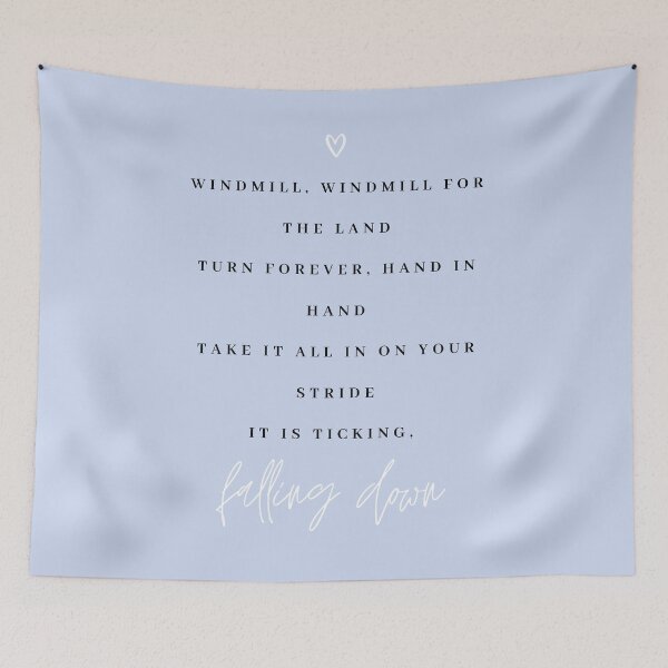 Item preview, Feel Good Inc Lyrics Print designed and sold by Femme Pastel Collective.