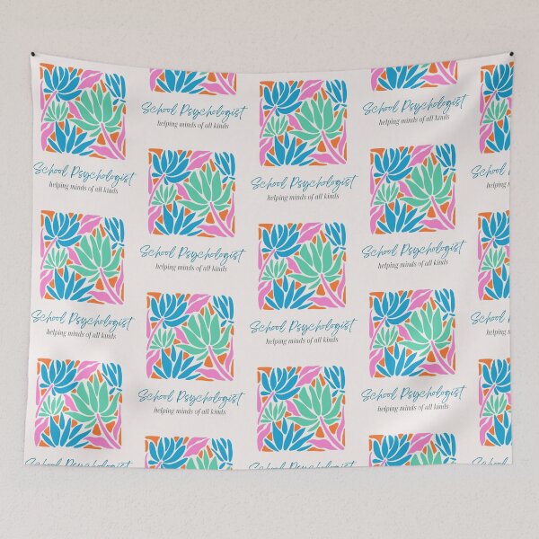 Item preview, School Psychologist (helping minds of all kinds) designed and sold by freelysimple.