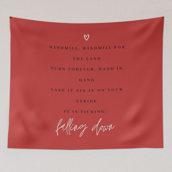 Item preview, Feel Good Inc Lyrics Print designed and sold by Femme Pastel Collective.