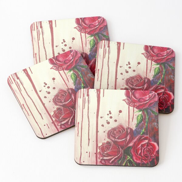 Item preview, Painted the rose red designed and sold by aprilwebbartist.