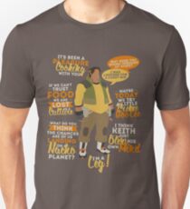 Hunk Quotes Unisex T-Shirt