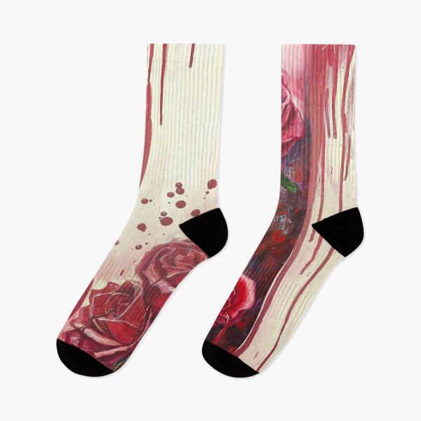 Item preview, Painted the rose red designed and sold by aprilwebbartist.
