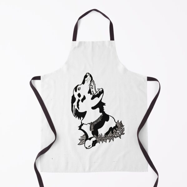 Item preview, German shepherd dog with leaves designed and sold by AmJadeCreates.