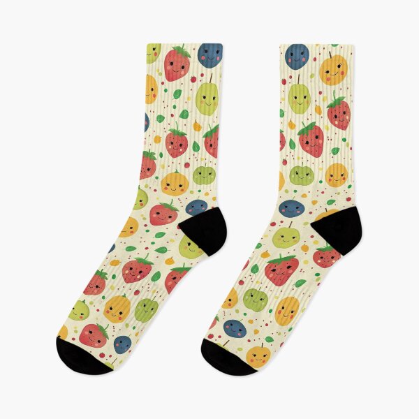 Item preview, Kawaii Fruit Pattern designed and sold by KiwiGrizzly.