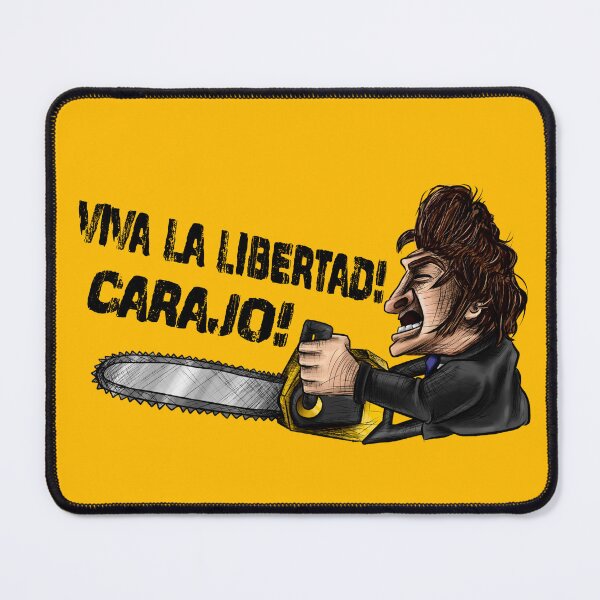Item preview, Javier Milei: LONG LIVE FREEDOM! DAMN IT! - ARTISTIC REMAKE designed and sold by MechanicalART.