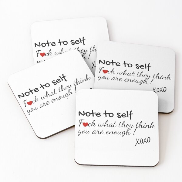 Item preview, Positive Affirmation - A Self Care Mantra to say You Are Enough! designed and sold by Gairrick Designs.