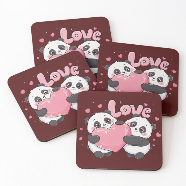 Item preview, Love and Pandas designed and sold by DesignDrips.