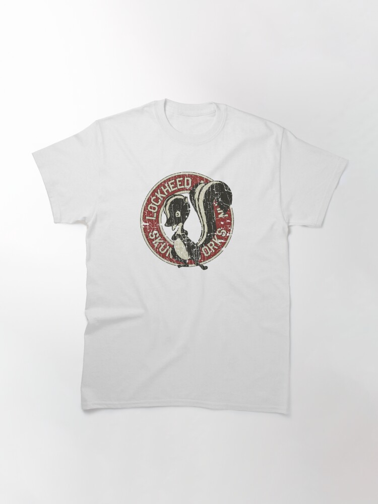 Thumbnail 3 of 7, Classic T-Shirt, skunk works designed and sold by PAPK.