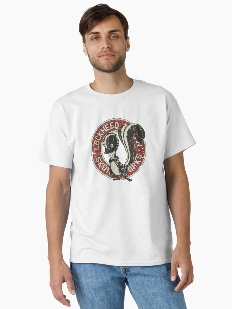Thumbnail 1 of 7, Classic T-Shirt, skunk works designed and sold by PAPK.
