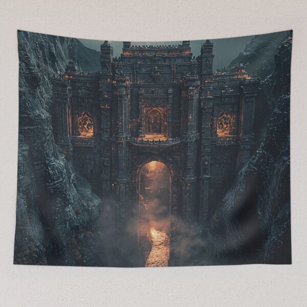 Item preview, The Gothic Gate of Shadows designed and sold by oanaunciuleanu.