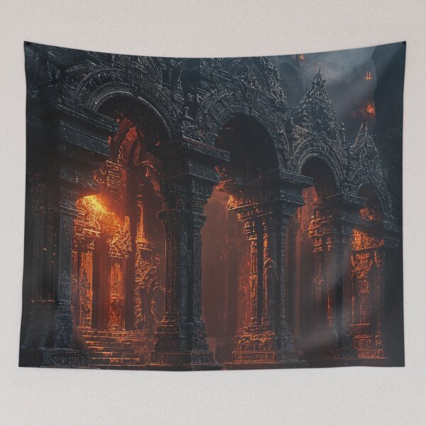 Item preview, The Gothic Gate of Shadows designed and sold by oanaunciuleanu.