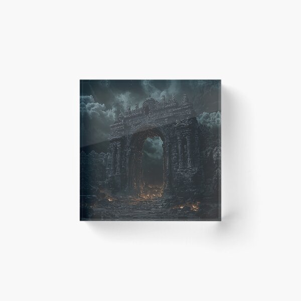 Item preview, The Gothic Gate of Shadows designed and sold by oanaunciuleanu.