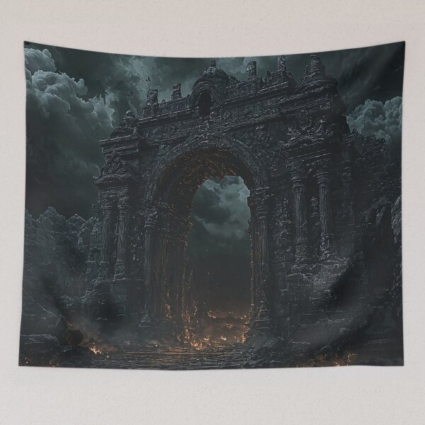 Item preview, The Gothic Gate of Shadows designed and sold by oanaunciuleanu.