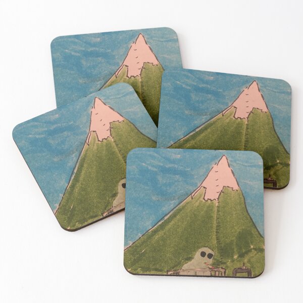 Item preview, ghost against mountain designed and sold by ExMeansWithOut.