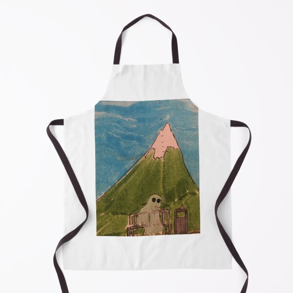 Item preview, ghost against mountain designed and sold by ExMeansWithOut.