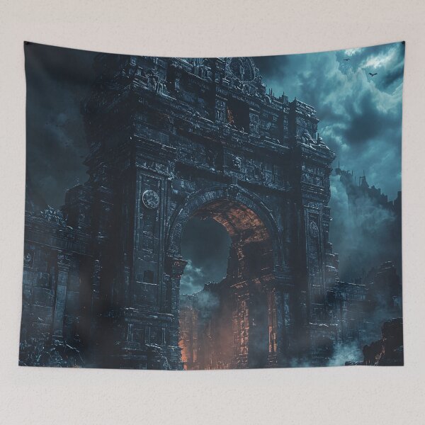 Item preview, The Gothic Gate of Shadows designed and sold by oanaunciuleanu.