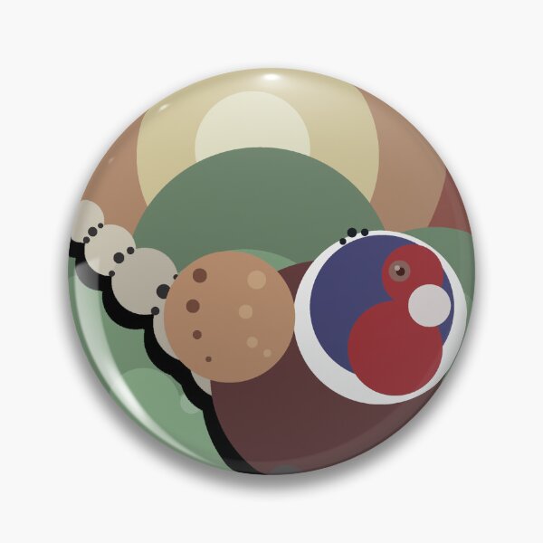 Item preview, A Pheasant Made Entirely of Circles designed and sold by FloofCat.