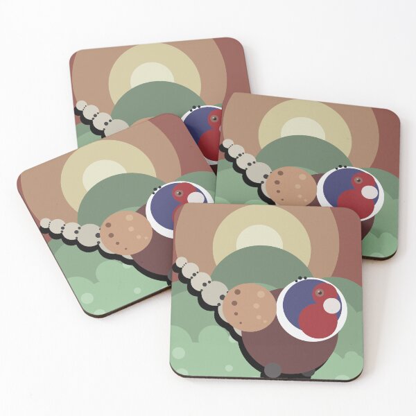 Item preview, A Pheasant Made Entirely of Circles designed and sold by FloofCat.