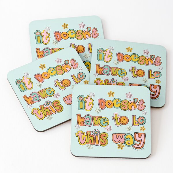 Item preview, It Doesn't Have to Be Like This designed and sold by doodlebymeg.
