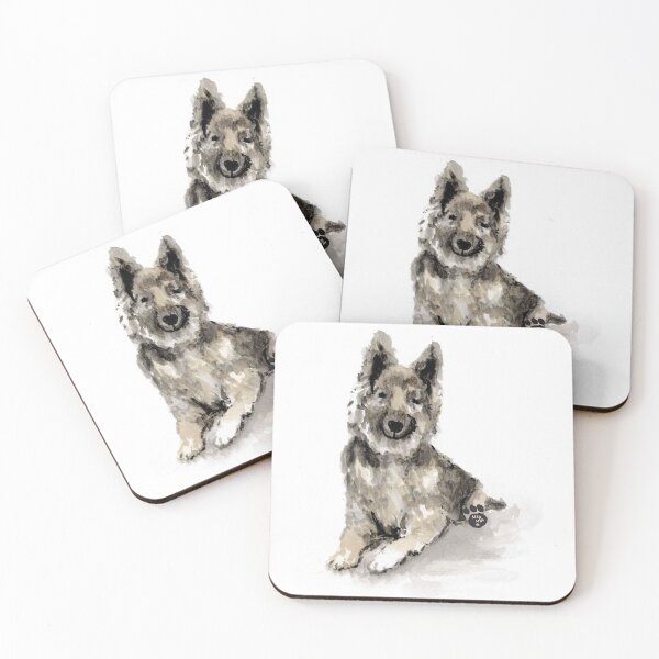 Item preview, German Shephard Dog Art designed and sold by bungalowhouse.