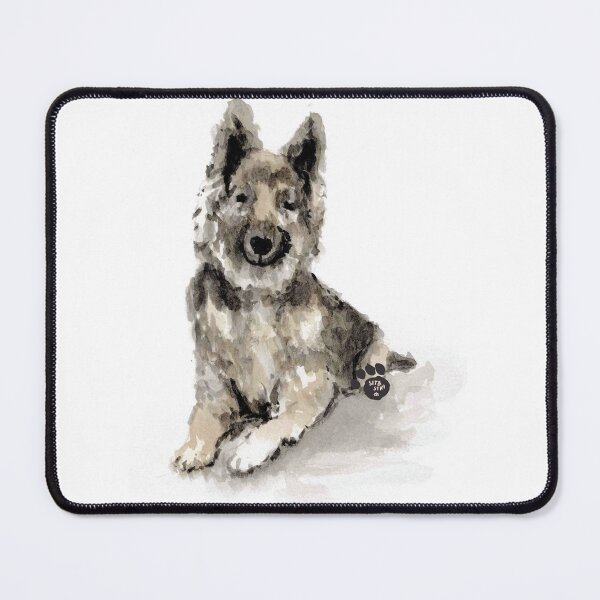 Item preview, German Shephard Dog Art designed and sold by bungalowhouse.